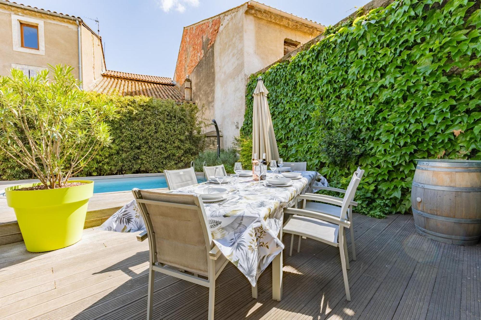 Maison De Vacances 8 A 15 Pers A Proximite Du Canal Du Midi Sallèles-dʼAude 外观 照片